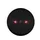 Ominous Glowing Red Slit Eyes - Vehicle Accessory Gift for Car Enthusiasts Spare Tire Cover - 4