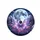 Purple Butterfly Full Moon Flowers Stars - Wildlife Lover Gift for Butterfly Lover Spare Tire Cover - 4
