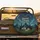 Retro Travel Trailer Campsite Starry Mountain Night Scene Outdoor Adventure Gift for Campers Spare Tire Cover - 2