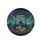 Retro Travel Trailer Campsite Starry Mountain Night Scene Outdoor Adventure Gift for Campers Spare Tire Cover - 4