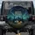 Retro Travel Trailer Campsite Starry Mountain Night Scene Outdoor Adventure Gift for Campers Spare Tire Cover - 1