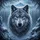 Piercing Blue Eyes Wolf Head Snow Dusted Fur Arctic Forest Scene - Wildlife Lover Gift Spare Tire Cover - 6