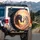 Two Horse Heads Intertwined Manes Glowing Particles - Wildlife Lover Gift Spare Tire Cover - 3