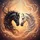 Two Horse Heads Intertwined Manes Glowing Particles - Wildlife Lover Gift Spare Tire Cover - 6