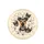 Black Tan Terrier Westie Heads Paw Prints - Dog Lover Gift Spare Tire Cover - 4