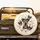 Black Tan Terrier Westie Heads Paw Prints - Dog Lover Gift Spare Tire Cover - 2