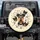 Black Tan Terrier Westie Heads Paw Prints - Dog Lover Gift Spare Tire Cover - 1