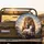 Protective Lion Lamb Crown Mountain Twilight Sky - Wildlife Lover Gift Spare Tire Cover - 2