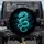 Eastern Dragon Glowing Teal Turquoise - Dragon Lover Home Decor Gift Spare Tire Cover - 1