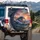American Flag Ocean Wave Independence Day Gift for Veterans Spare Tire Cover - 3