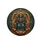 Regal Skeletal Queen Marigold Skull Throne - Día de Muertos Gift for Gothic Art Lover Spare Tire Cover - 4