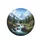 Pristine Majestic Winding Mountain River Forest Snow Peaks - Grand Outdoor Adventure Gift Spare Tire Cover - 4