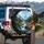 Pristine Majestic Winding Mountain River Forest Snow Peaks - Grand Outdoor Adventure Gift Spare Tire Cover - 3
