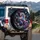 Unicorn Butterflies Planets Starry Sky - Fantasy Lover Gift Spare Tire Cover - 3