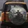 Viking Warrior Woman Rocky Terrain Alpine Peaks - Outdoor Lover Gift Spare Tire Cover - 5
