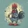 Disheveled Rooster Pajamas Coffee Mug - Farmhouse Decor Gift for Coffee Lover Spare Tire Cover - 6
