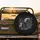 Prancing Horse Swirling Lines Wind Currents Floral Motifs - Horse Lover Gift Spare Tire Cover - 2