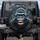 Mischievous Smiling Blue Gorilla Face with Teeth and Wide Eyes Jungle - Adventure Seeker Gift Spare Tire Cover - 1