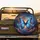 Majestic Blue Morpho Butterflies Cosmic Nebula Stars - Wildlife Lover Gift Spare Tire Cover - 2