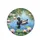 Mallard Duck Water Lilies Pond Foliage Reflections - Wildlife Lover Gift Spare Tire Cover - 4