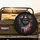 Skull Hat American Flag Distressed - Independence Day Gift for Veterans Spare Tire Cover - 2