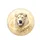 Majestic White Lion Head Golden Energy Ethereal Stardust - Regal Wildlife Gift Spare Tire Cover - 4