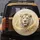 Majestic White Lion Head Golden Energy Ethereal Stardust - Regal Wildlife Gift Spare Tire Cover - 5