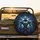 Futuristic Armored Robot Warrior Neon Glow Cybernetic Forms - Sci-Fi Lover Gift Spare Tire Cover - 2