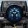 Futuristic Armored Robot Warrior Neon Glow Cybernetic Forms - Sci-Fi Lover Gift Spare Tire Cover - 1