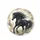 Majestic Black Horse White Blaze - Wildlife Lover Gift Spare Tire Cover - 4
