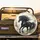Majestic Black Horse White Blaze - Wildlife Lover Gift Spare Tire Cover - 2