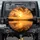 Golden Orange Sky Reflected Water Swirling Clouds Horizon - Home Decor Gift Spare Tire Cover - 1
