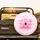 Glossy Pink Hearts Sparkling Gemstones Polka Dots - Everyday Vehicle Accent Spare Tire Cover - 2