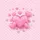 Glossy Pink Hearts Sparkling Gemstones Polka Dots - Everyday Vehicle Accent Spare Tire Cover - 6