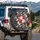 Japanese Peony Camellia Fan Blossom - Home Decor Gift Spare Tire Cover - 3