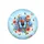 Cerulean Morpho Butterflies Red Poppies Hydrangeas Garden Floral - Nature Lover Gift Spare Tire Cover - 4