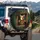 Corgi General Portrait Antique Gold Frame - Home Decor Gift for Dog Lovers Spare Tire Cover - 3