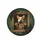 Corgi General Portrait Antique Gold Frame - Home Decor Gift for Dog Lovers Spare Tire Cover - 4