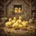 Fluffy Yellow Ducklings Rustic Barn - Farmhouse Decor Gift for Duckling Lover Spare Tire Cover - 6