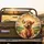 Highland Cow Calf Butterfly Pastoral - Farmhouse Decor Gift for Cow Lover Spare Tire Cover - 2