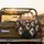 Dense Gathering Realistic Tuxedo Cats Bright Yellow Eyes - Cozy Home Cat Lover Vehicle Gift Spare Tire Cover - 2