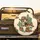 Weathered Skull Cowboy Hat Saguaro Cactus Bull Skull Desert - Western Lifestyle Spare Tire Cover - 2