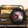 Crimson Blush Off-White Diamond Flowers Crystal Leaves Display - Home Decor Gift Spare Tire Cover - 2