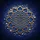 Floral Mandala Filigree Gold Sapphire Pearl - Home Decor Gift Spare Tire Cover - 6