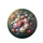 Luxuriant Coral Pink Peonies Bouquet Antique Gold Leaf Foliage - Home Decor Gift Spare Tire Cover - 4