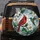 Stained Glass Cardinal Hummingbird Madonna Lilies - Wildlife Lover Gift Spare Tire Cover - 5