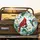Stained Glass Cardinal Hummingbird Madonna Lilies - Wildlife Lover Gift Spare Tire Cover - 2