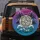 Tough Free Never Give Up Compass Rose Lightning Palm Wave - Outdoor Explorer Gear Spare Tire Cover - 5