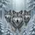 Three Grey Wolves Winter Forest Snow Pines Landscape - Wildlife Lover Gift Spare Tire Cover - 6