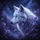 Ethereal White Wolf Purple Wildflowers Starry Sky - Wildlife Lover Gift Spare Tire Cover - 6